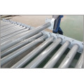 galvanized steel street lighting poles with light